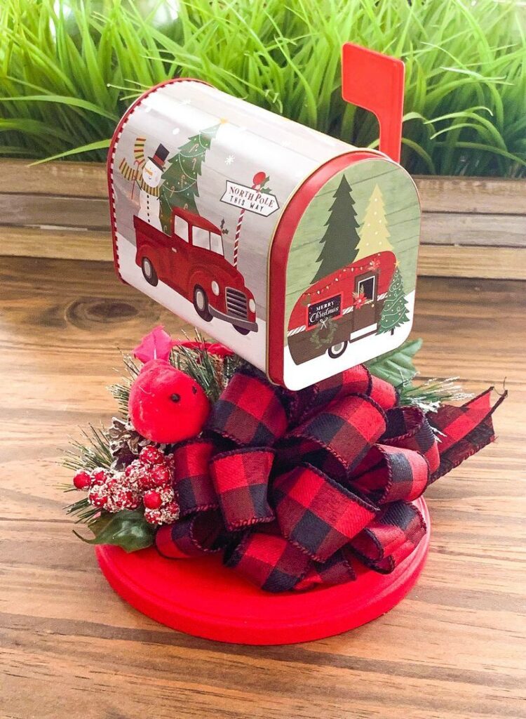 Best Dollar Tree Christmas Mailbox Decor