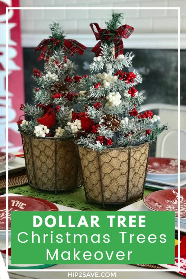 best dollar store mini tree christmas decoration