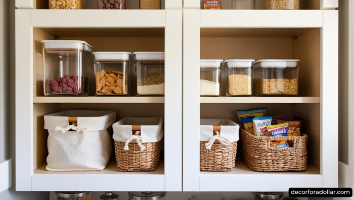 Aesthetic Pantry Design Organized