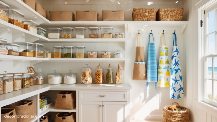 Aesthetic Pantry Design Organized