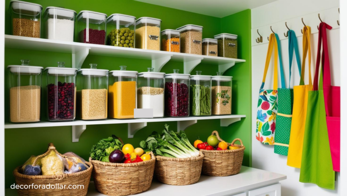 Aesthetic Pantry Design Organized