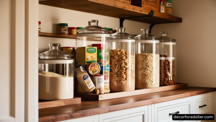 Aesthetic Pantry Design Organized