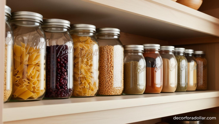 Aesthetic Pantry Design Organized