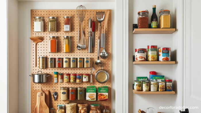 Aesthetic Pantry Design Organized
