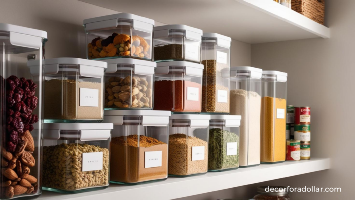 Aesthetic Pantry Design Organized