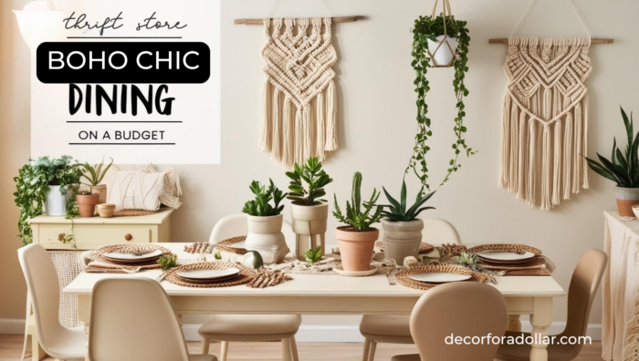 Boho Chic Dining Room