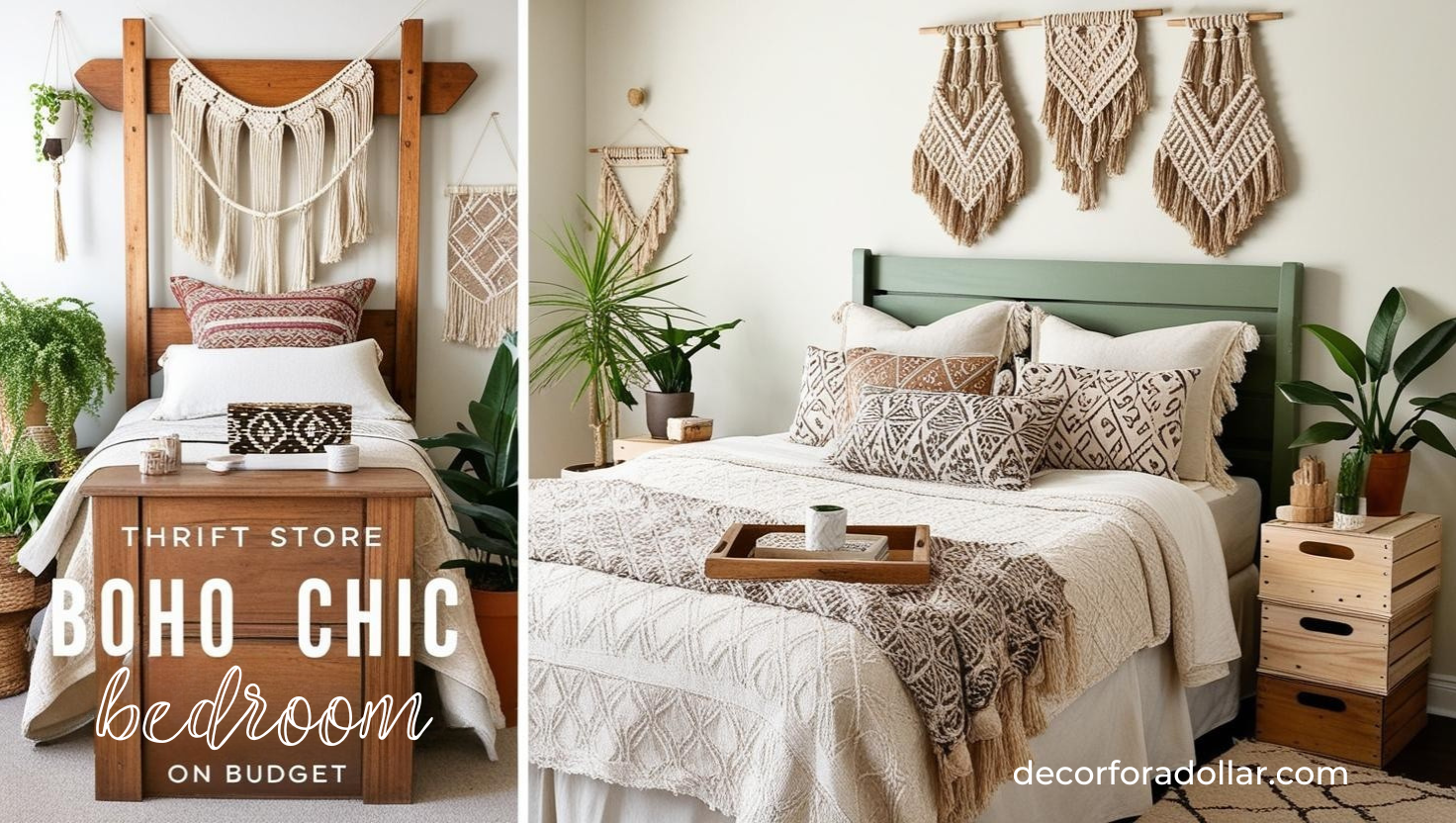 Image showcasing How to Design a Boho Chic Home on a Budget - Decor For A Dollar (2026)