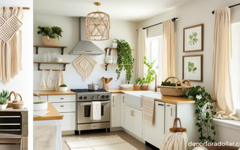 Boho Chic Kitchen