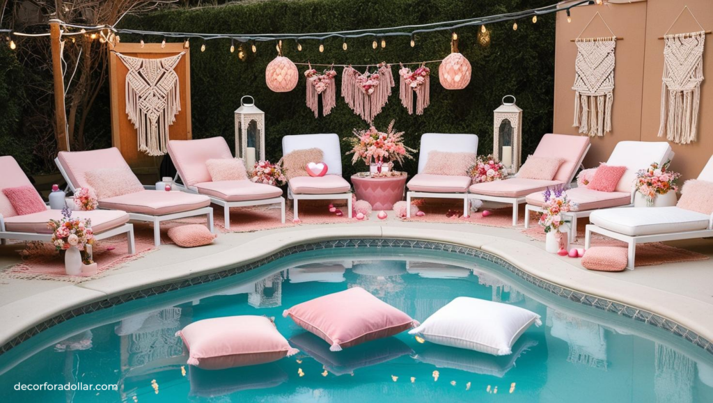 Galentines Pool Party Idea