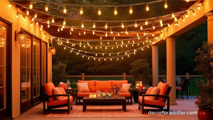 Outdoor decor ideas for patio or balcony