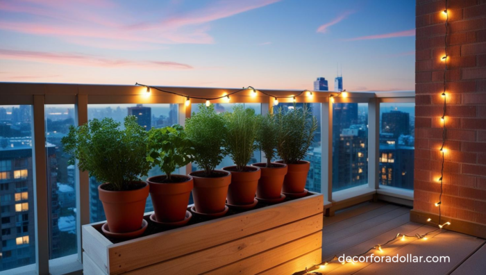 Outdoor decor ideas balcony plants privacy