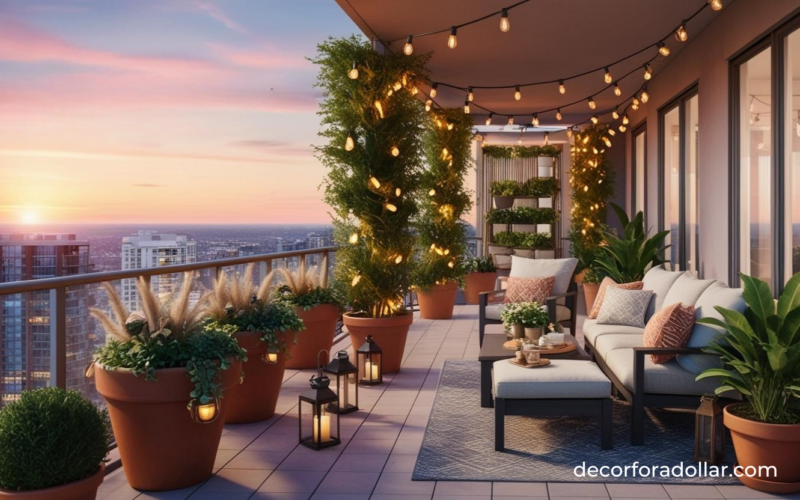 Balcony decor ideas plants
