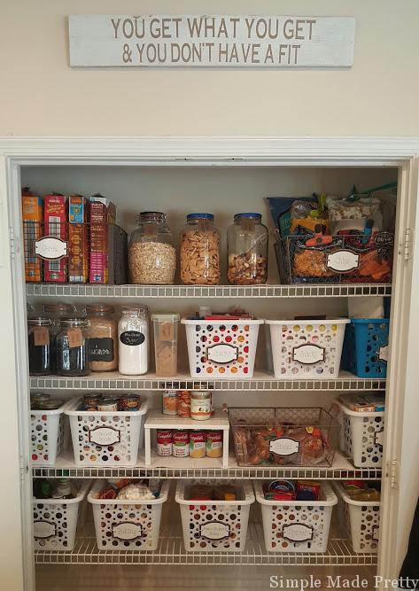 Aesthetic Pantry Design Organized
