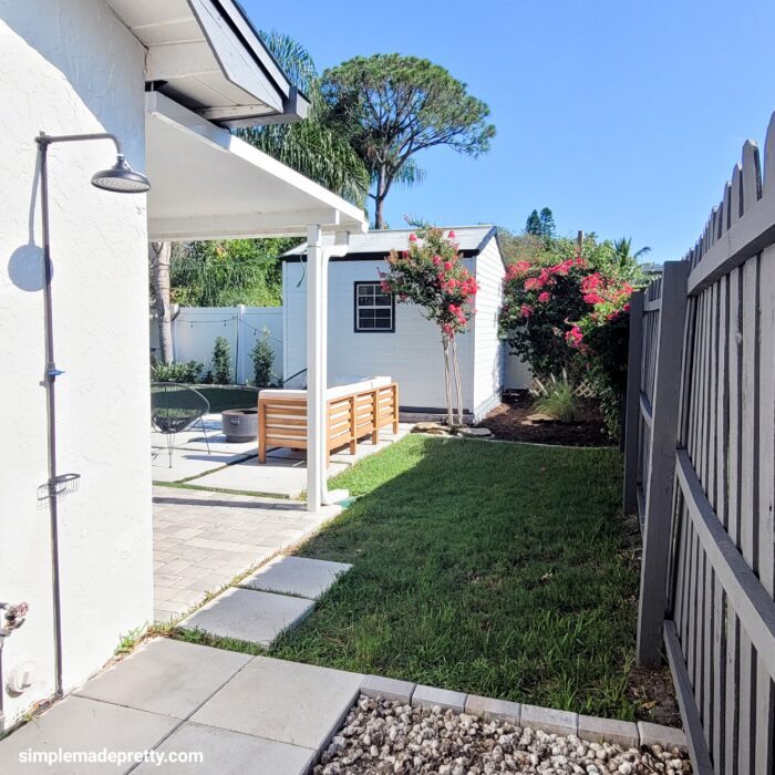 Outdoor Decor Ideas for your patio or Side Yard