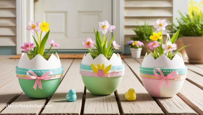 Spring Front Porch Decor DIY