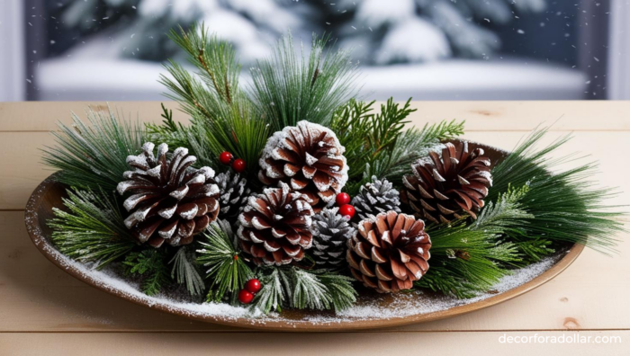 Winter Dollar Tree DIY Decorations