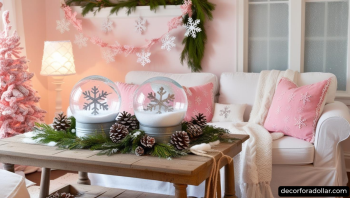 Winter Dollar Tree DIY Decorations