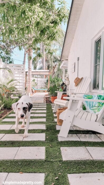 Outdoor Decor Ideas for your patio or Side Yard