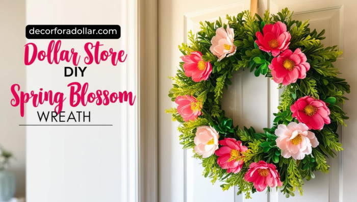 Dollar Store DIY Easter Wreaths Decor for a Dollar (9)
