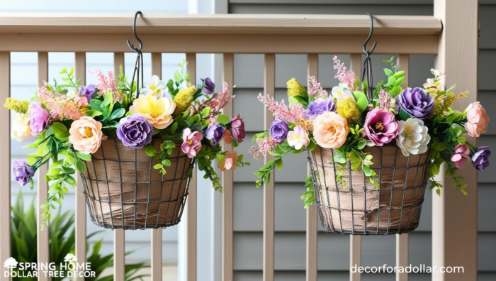 Dollar tree Hanging Planters