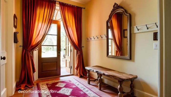 Entryway with Curtain