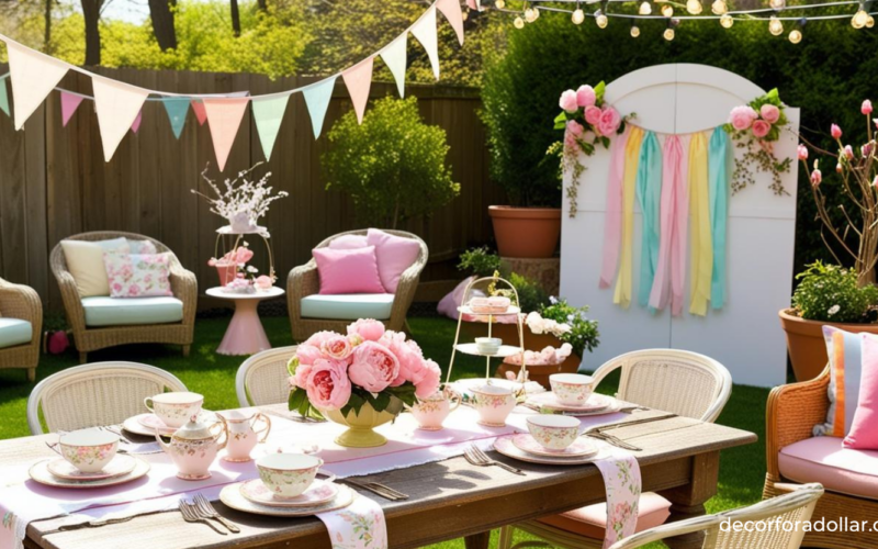 Garden Tea Party, Garden Party Ideas, Garden Party Decor