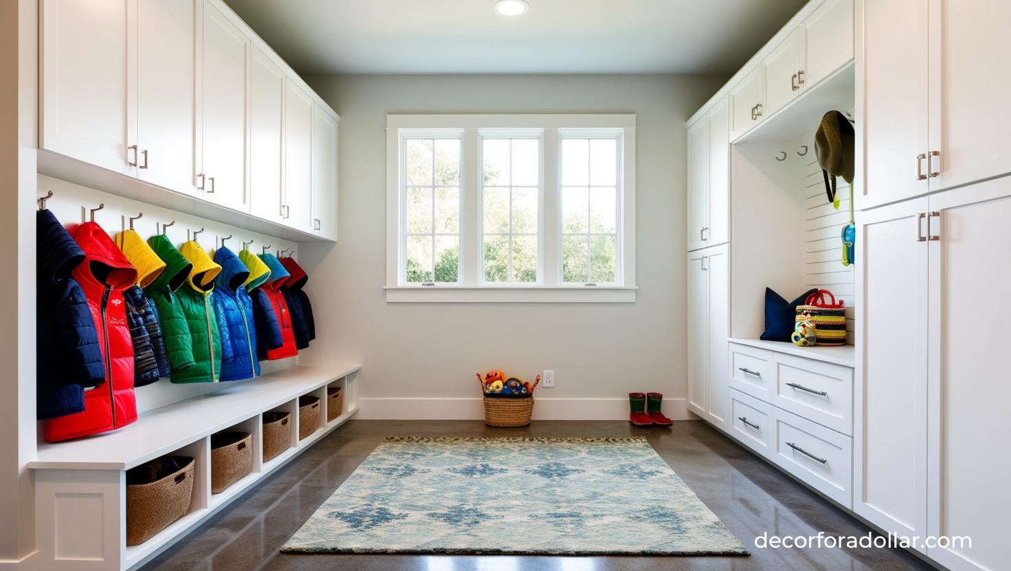 Illustration of Budget Decorating Ideas For Mudrooms