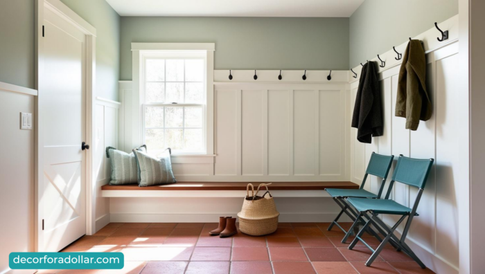Mudroom Entryway Ideas Cheap With Chairs