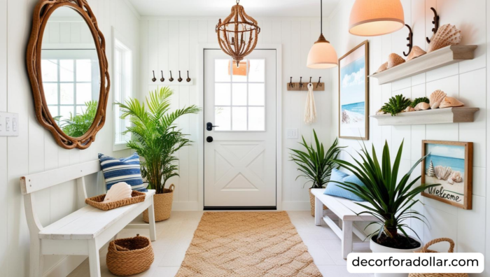Entryway with Plants Decor
