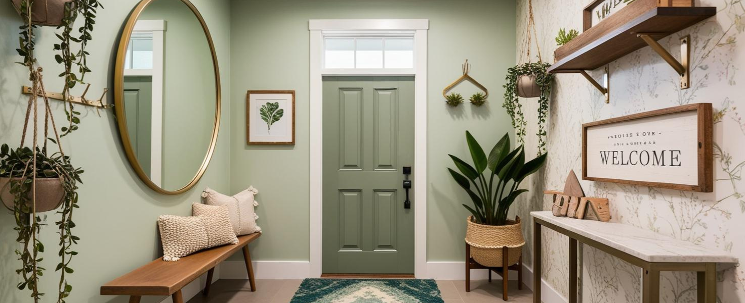 Contemporary Entryway, Small Entryway Ideas