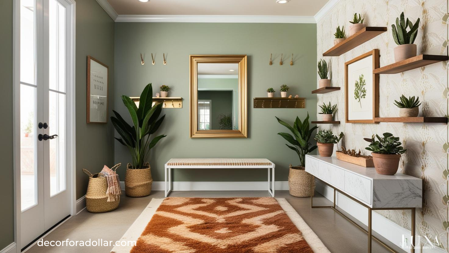Picture of 15 Small Entryway Decorations Without Breaking the Bank - Decor For A ...