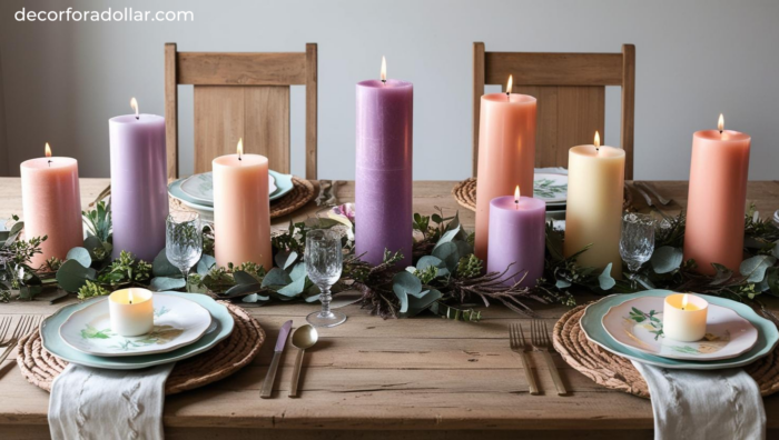 Spring Dollar Tree DIY Centerpieces