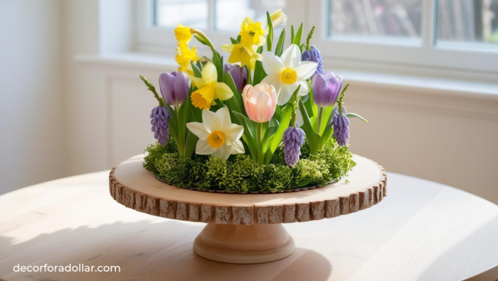 Spring Dollar Tree DIY Centerpieces