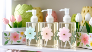 Spring Dollar Tree Decor Soap Dispenser