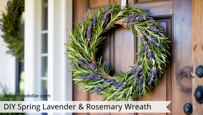 Lavender and Rosemary Wreath