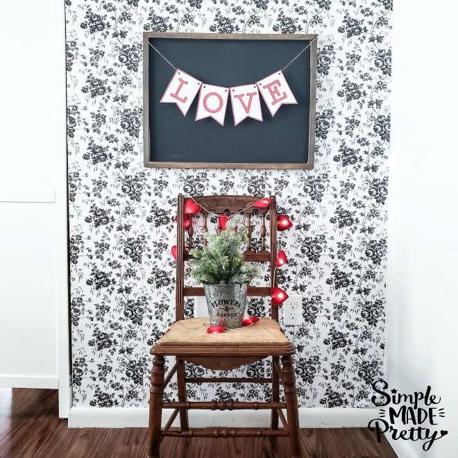 Simple Made Pretty Dollar Tree Wallpaper Hacks (1)